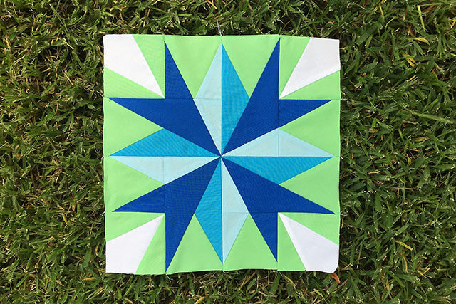 Barn Quilt Block of the Month – Welcome Home Star