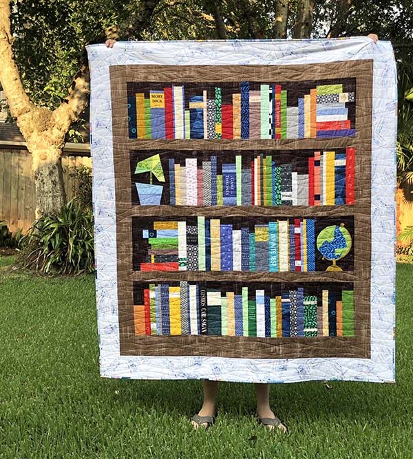 Personal Library Quilt