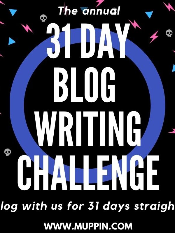 31 Days of Blogging