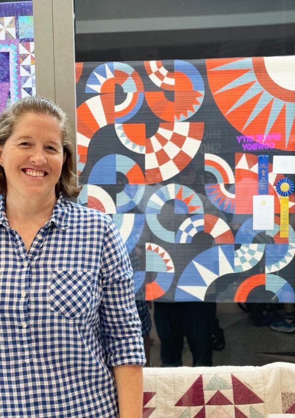 Cosmic Shores, Ribbons, and Thoughts on Quilt Judging