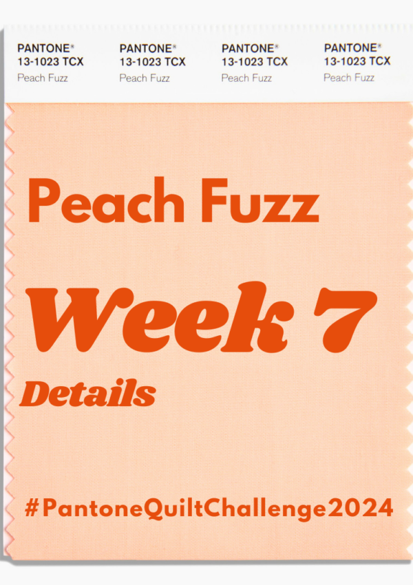 Pantone Quilt Challenge – Week 7