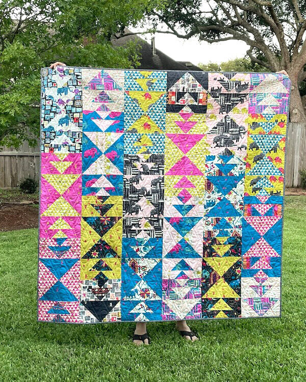 A “Maximalist” Pathfinder Quilt