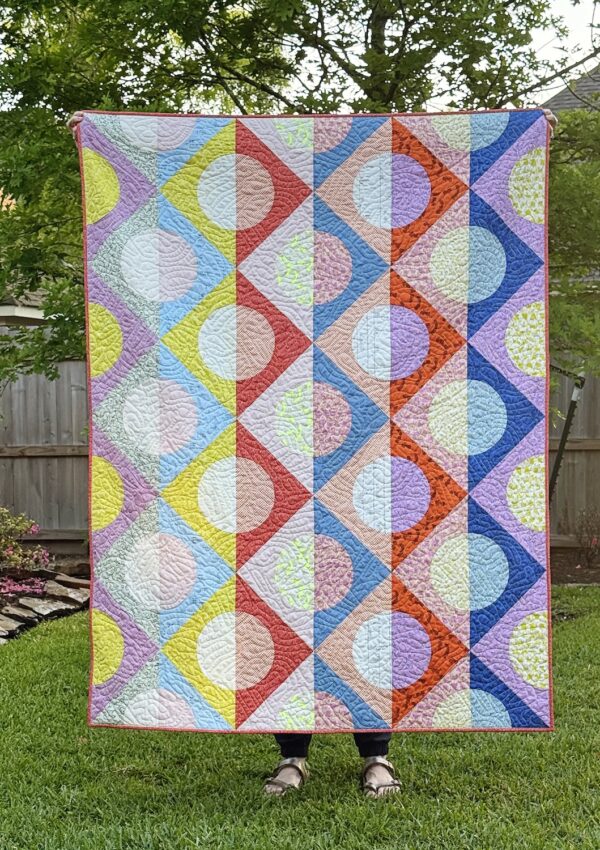 Quarter Moon Quilt – Memento Version